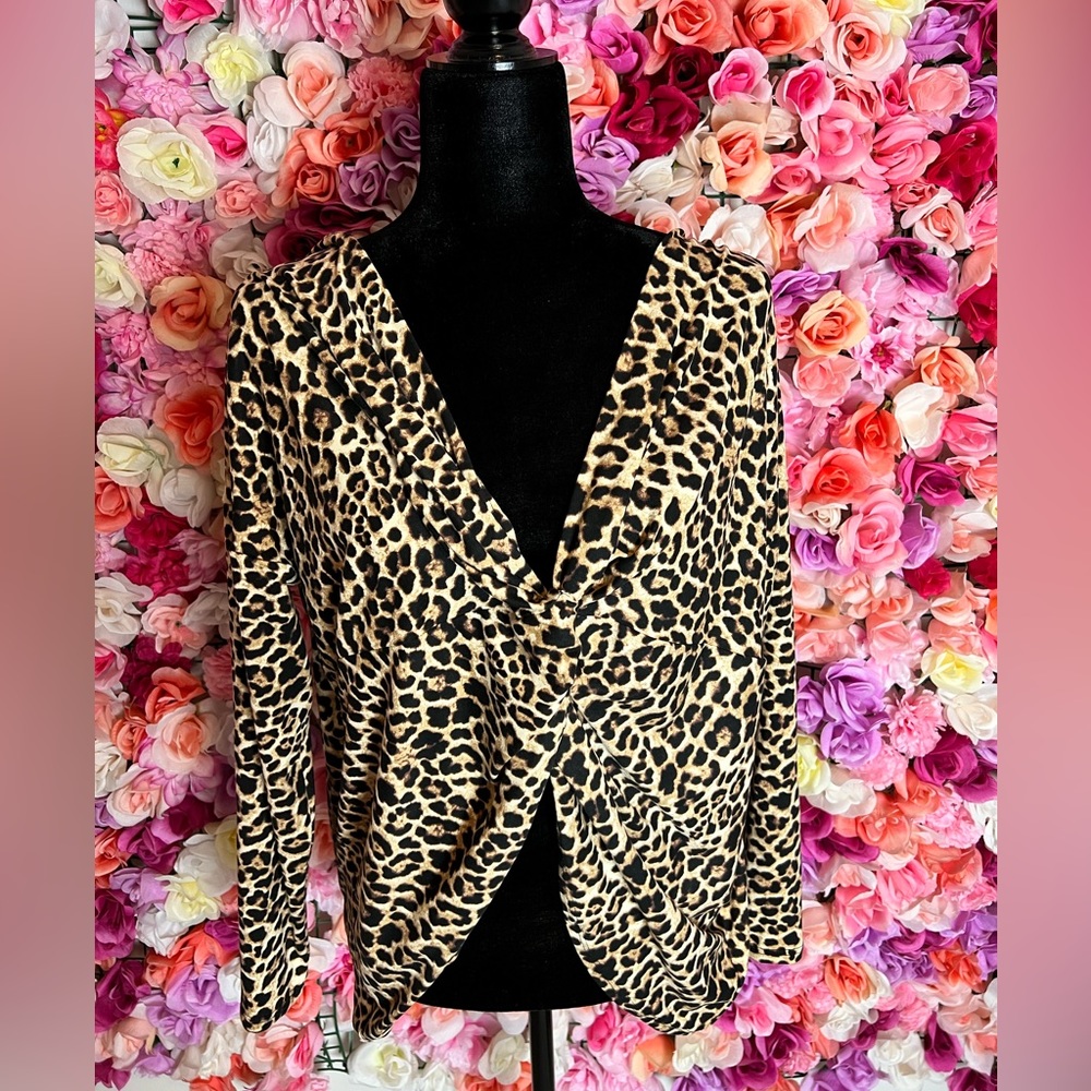 Cheetah Print Top!
